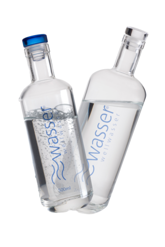 Wellwasser Flaschen